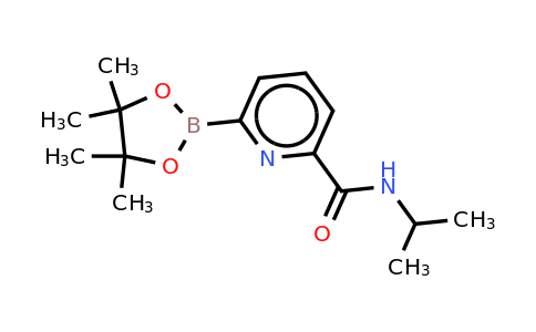 N-isopropyl-6-(4,4,5,5-tetramethyl-1,3,2-dioxaborolan-2-YL)picolinamide