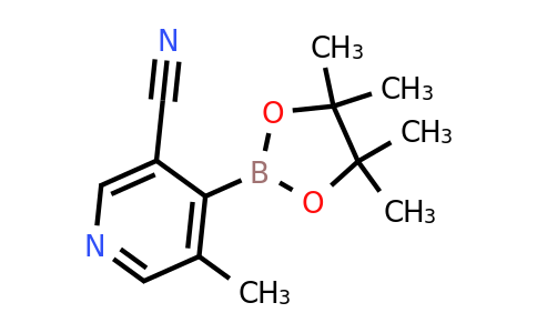 5-Methyl-4-(4,4,5,5-tetramethyl-1,3,2-dioxaborolan-2-YL)nicotinonitrile