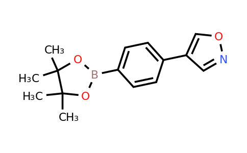 4-(4-(4,4,5,5-Tetramethyl-1,3,2-dioxaborolan-2-YL)phenyl)isoxazole