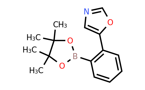 5-(2-(4,4,5,5-Tetramethyl-1,3,2-dioxaborolan-2-YL)phenyl)oxazole