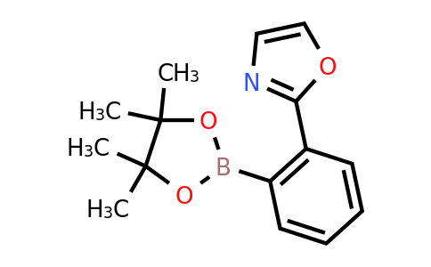 2-(2-(4,4,5,5-Tetramethyl-1,3,2-dioxaborolan-2-YL)phenyl)oxazole