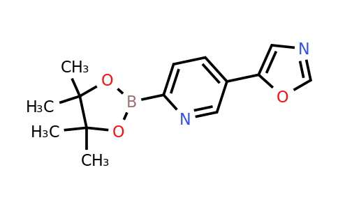 5-(6-(4,4,5,5-Tetramethyl-1,3,2-dioxaborolan-2-YL)pyridin-3-YL)oxazole