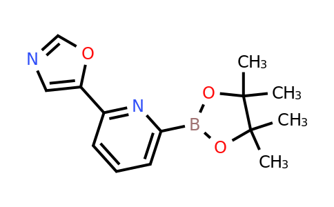 5-(6-(4,4,5,5-Tetramethyl-1,3,2-dioxaborolan-2-YL)pyridin-2-YL)oxazole