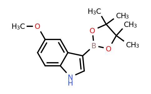 5-Methoxy-3-(4,4,5,5-tetramethyl-1,3,2-dioxaborolan-2-YL)-indole