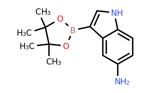 3-(4,4,5,5-Tetramethyl-1,3,2-dioxaborolan-2-YL)-indol-5-amine