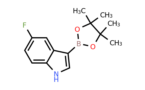 5-Fluoro-3-(4,4,5,5-tetramethyl-1,3,2-dioxaborolan-2-YL)-indole