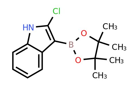 2-Chloro-3-(4,4,5,5-tetramethyl-1,3,2-dioxaborolan-2-YL)-indole
