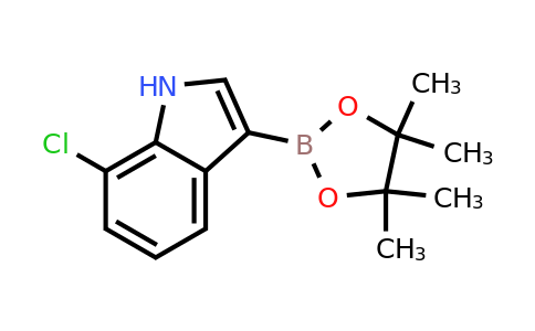 7-Chloro-3-(4,4,5,5-tetramethyl-1,3,2-dioxaborolan-2-YL)-indole