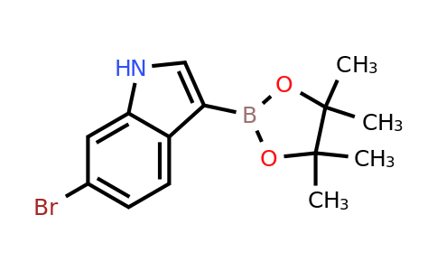 6-Bromo-3-(4,4,5,5-tetramethyl-1,3,2-dioxaborolan-2-YL)-indole