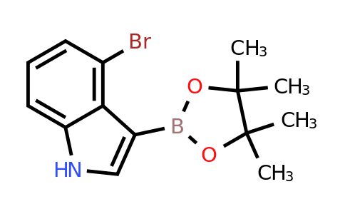 4-Bromo-3-(4,4,5,5-tetramethyl-1,3,2-dioxaborolan-2-YL)-indole