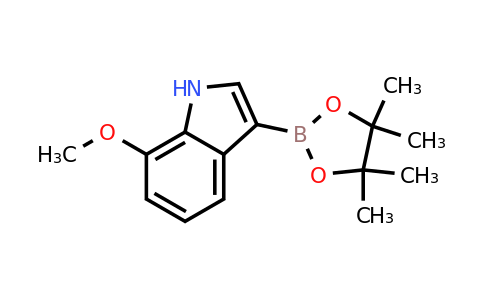 7-Methoxy-3-(4,4,5,5-tetramethyl-1,3,2-dioxaborolan-2-YL)-indole