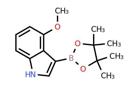 4-Methoxy-3-(4,4,5,5-tetramethyl-1,3,2-dioxaborolan-2-YL)-indole