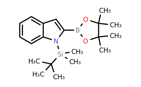 1-(Tert-butyldimethylsilyl)-2-(4,4,5,5-tetramethyl-1,3,2-dioxaborolan-2-YL)-indole
