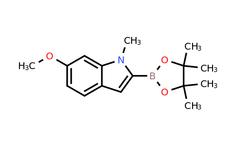 6-Methoxy-1-methyl-2-(4,4,5,5-tetramethyl-1,3,2-dioxaborolan-2-YL)-indole