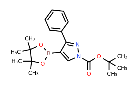Tert-butyl 3-phenyl-4-(4,4,5,5-tetramethyl-1,3,2-dioxaborolan-2-YL)-pyrazole-1-carboxylate