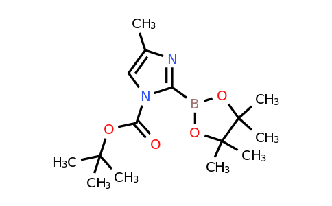 Tert-butyl 4-methyl-2-(4,4,5,5-tetramethyl-1,3,2-dioxaborolan-2-YL)-imidazole-1-carboxylate