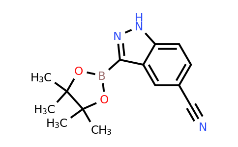 3-(4,4,5,5-Tetramethyl-1,3,2-dioxaborolan-2-YL)-indazole-5-carbonitrile