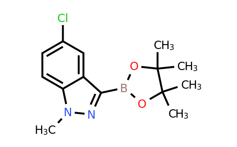 5-Chloro-1-methyl-3-(4,4,5,5-tetramethyl-1,3,2-dioxaborolan-2-YL)-indazole