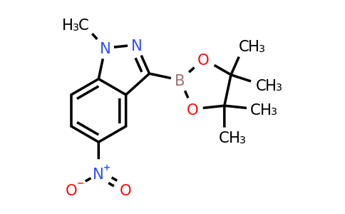 1-Methyl-5-nitro-3-(4,4,5,5-tetramethyl-1,3,2-dioxaborolan-2-YL)-indazole