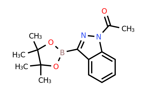 1-(3-(4,4,5,5-Tetramethyl-1,3,2-dioxaborolan-2-YL)-indazol-1-YL)ethanone