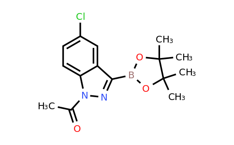 1-(5-Chloro-3-(4,4,5,5-tetramethyl-1,3,2-dioxaborolan-2-YL)-indazol-1-YL)ethanone