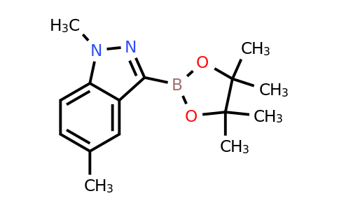 1,5-Dimethyl-3-(4,4,5,5-tetramethyl-1,3,2-dioxaborolan-2-YL)-indazole
