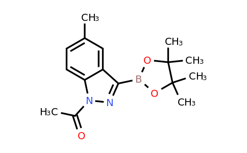 1-(5-Methyl-3-(4,4,5,5-tetramethyl-1,3,2-dioxaborolan-2-YL)-indazol-1-YL)ethanone