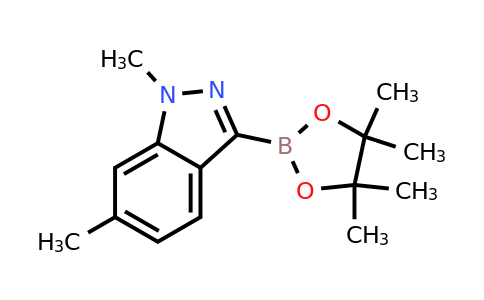 1,6-Dimethyl-3-(4,4,5,5-tetramethyl-1,3,2-dioxaborolan-2-YL)-indazole