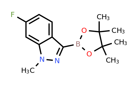 6-Fluoro-1-methyl-3-(4,4,5,5-tetramethyl-1,3,2-dioxaborolan-2-YL)-indazole