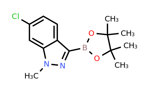 6-Chloro-1-methyl-3-(4,4,5,5-tetramethyl-1,3,2-dioxaborolan-2-YL)-indazole