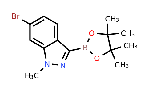 6-Bromo-1-methyl-3-(4,4,5,5-tetramethyl-1,3,2-dioxaborolan-2-YL)-indazole