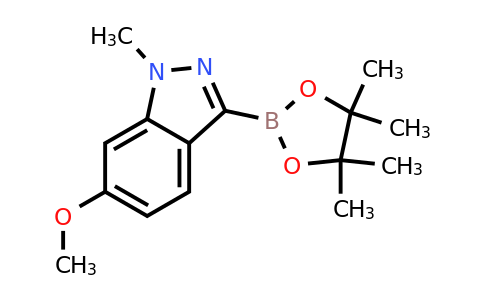 6-Methoxy-1-methyl-3-(4,4,5,5-tetramethyl-1,3,2-dioxaborolan-2-YL)-indazole