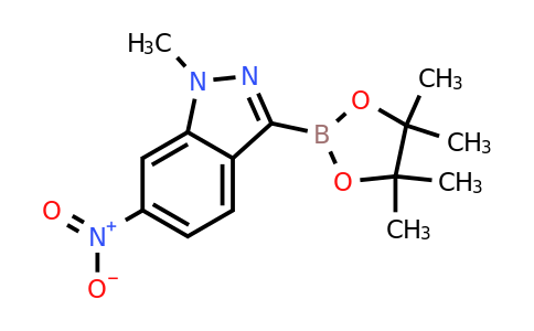 1-Methyl-6-nitro-3-(4,4,5,5-tetramethyl-1,3,2-dioxaborolan-2-YL)-indazole