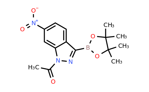 1-(6-Nitro-3-(4,4,5,5-tetramethyl-1,3,2-dioxaborolan-2-YL)-indazol-1-YL)ethanone