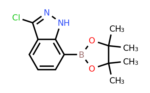 3-Chloro-7-(4,4,5,5-tetramethyl-1,3,2-dioxaborolan-2-YL)-indazole