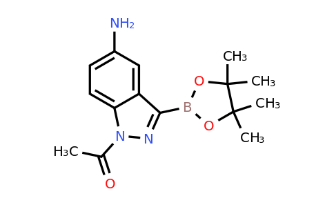 1-(5-Amino-3-(4,4,5,5-tetramethyl-1,3,2-dioxaborolan-2-YL)-indazol-1-YL)ethanone