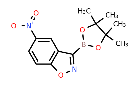 5-Nitro-3-(4,4,5,5-tetramethyl-1,3,2-dioxaborolan-2-YL)benzo[D]isoxazole