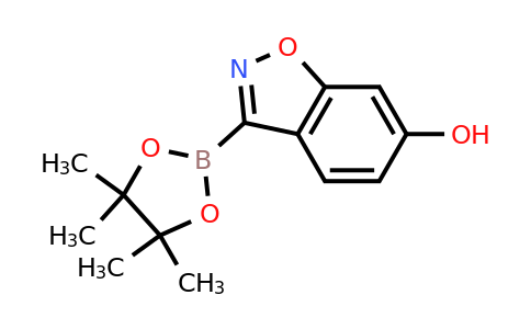 3-(4,4,5,5-Tetramethyl-1,3,2-dioxaborolan-2-YL)benzo[D]isoxazol-6-ol