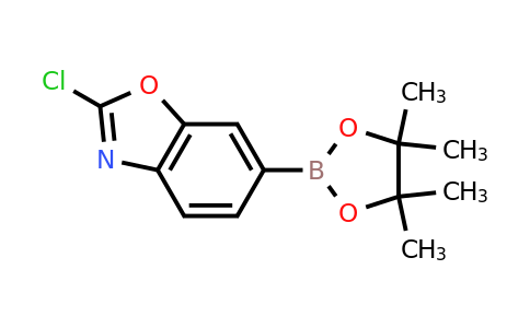 2-Chloro-6-(4,4,5,5-tetramethyl-1,3,2-dioxaborolan-2-YL)benzo[D]oxazole