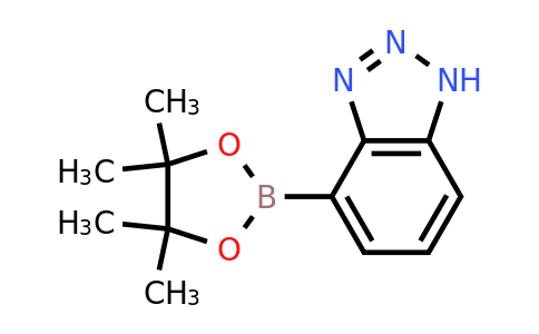 4-(4,4,5,5-Tetramethyl-1,3,2-dioxaborolan-2-YL)-benzo[D][1,2,3]triazole