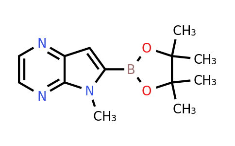 5-Methyl-6-(4,4,5,5-tetramethyl-1,3,2-dioxaborolan-2-YL)-pyrrolo[3,2-B]pyrazine