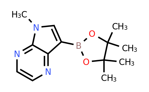 5-Methyl-7-(4,4,5,5-tetramethyl-1,3,2-dioxaborolan-2-YL)-pyrrolo[3,2-B]pyrazine