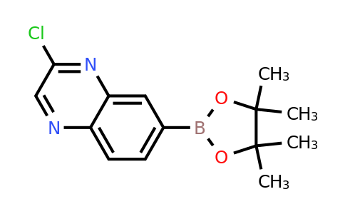 2-Chloro-7-(4,4,5,5-tetramethyl-1,3,2-dioxaborolan-2-YL)quinoxaline