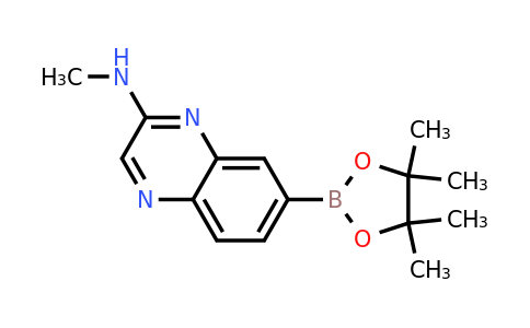N-methyl-7-(4,4,5,5-tetramethyl-1,3,2-dioxaborolan-2-YL)quinoxalin-2-amine