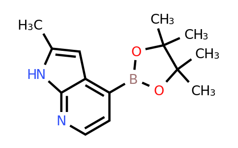 2-Methyl-4-(4,4,5,5-tetramethyl-1,3,2-dioxaborolan-2-YL)-pyrrolo[2,3-B]pyridine