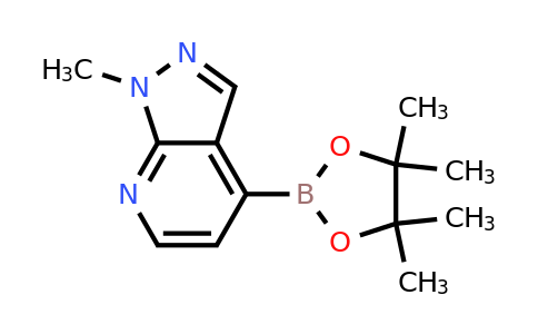 1-Methyl-4-(4,4,5,5-tetramethyl-1,3,2-dioxaborolan-2-YL)-pyrazolo[3,4-B]pyridine