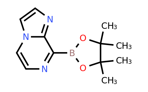 8-(4,4,5,5-Tetramethyl-1,3,2-dioxaborolan-2-YL)imidazo[1,2-A]pyrazine