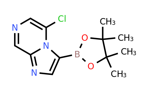 5-Chloro-3-(4,4,5,5-tetramethyl-1,3,2-dioxaborolan-2-YL)imidazo[1,2-A]pyrazine