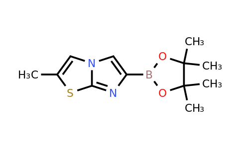 2-Methyl-6-(4,4,5,5-tetramethyl-1,3,2-dioxaborolan-2-YL)imidazo[2,1-B]thiazole