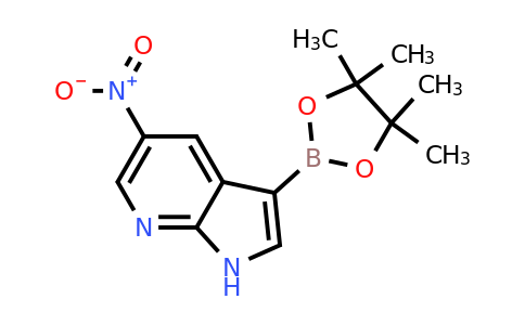 5-Nitro-3-(4,4,5,5-tetramethyl-1,3,2-dioxaborolan-2-YL)-pyrrolo[2,3-B]pyridine